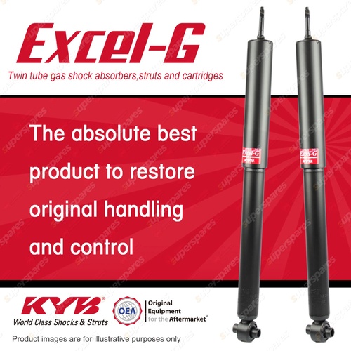 2x Rear KYB Excel-G Shock Absorbers for Holden Calais Lowered VR VS VT VX VY