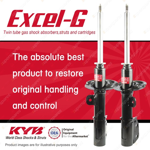 2x Front KYB Excel-G Strut Shock Absorbers for Holden Captiva CG CG II FWD 4WD