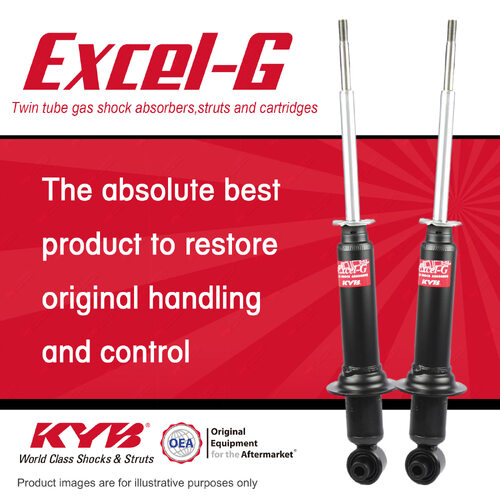 2x Rear KYB Excel-G Strut Shock Absorbers for Holden Commodore Calais VE Sedan