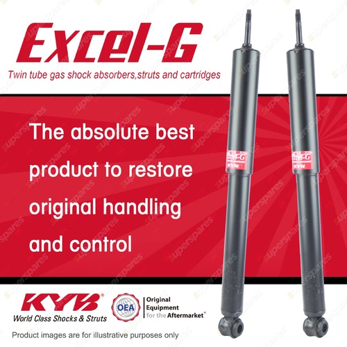 2x Rear KYB Excel-G Shock Absorbers for Holden Statesman HJ HQ HX HZ V8 I6 RWD