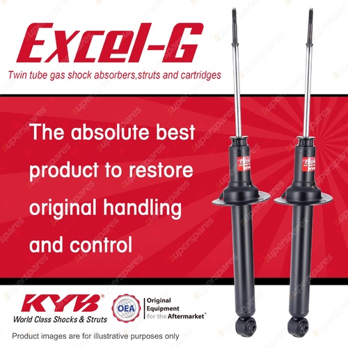 2x Rear KYB Excel-G Shock Absorbers for Honda Accord CL9 CM6 03-08