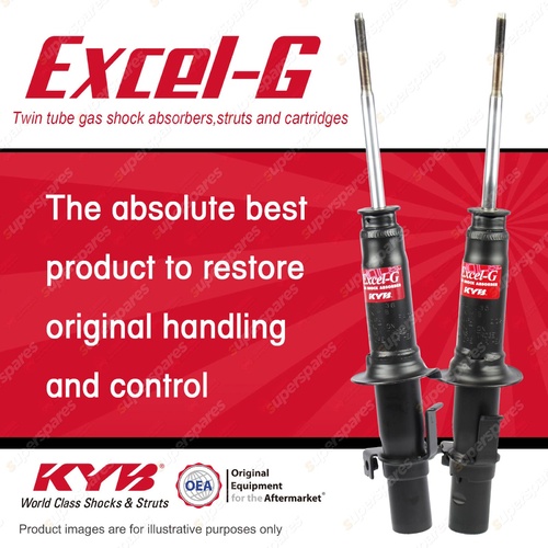 2x Front KYB Excel-G Shock Absorbers for Honda Concerto MA2 Integra DA9