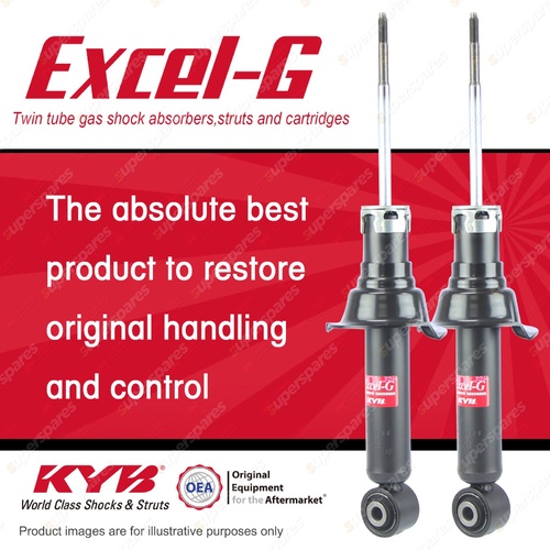 2x Rear KYB Excel-G Shock Absorbers for Honda CRV RE6 RM1 RM4 D4 I4 FWD 4WD