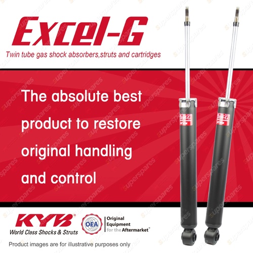 2x Rear KYB Excel-G Shock Absorbers for Hyundai Sonata NF DT4 I4 V6 FWD Sedan