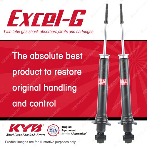 2x Rear KYB Excel-G Shock Absorbers for Lexus IS300 JCE10 2JZ-GE 3.0 I6 RWD