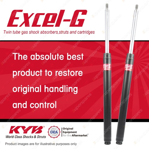 2x Front KYB Excel-G Cartrige Shock Absorbers for Mazda RX3 R2 808