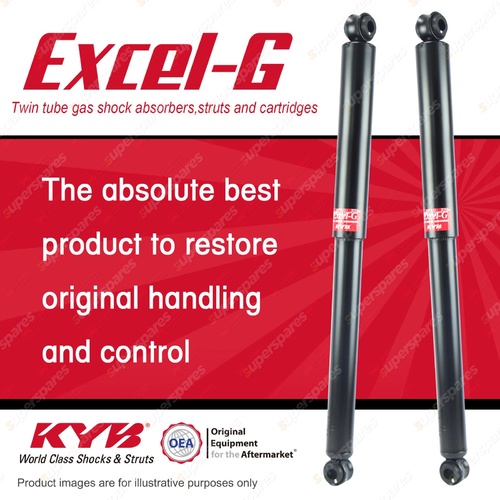 2x Rear KYB Excel-G Shock Absorbers for Mitsubishi L200 Express MA MB MC MD 4WD