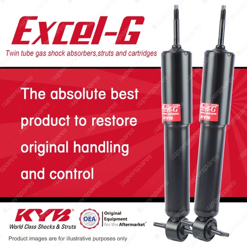 2x Front KYB Excel-G Shock Absorbers for Mitsubishi Starwagon SF SG SH I4 4WD