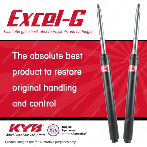 2x Front KYB Excel-G Shock Absorbers for Nissan 1600 200B 240K Skyline C210 R30