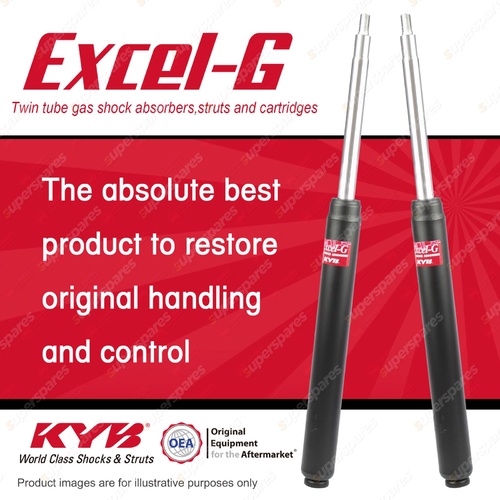 2x Front KYB Excel-G Cartrige Shock Absorbers for Nissan 300ZX Z31 V6 RWD Coupe
