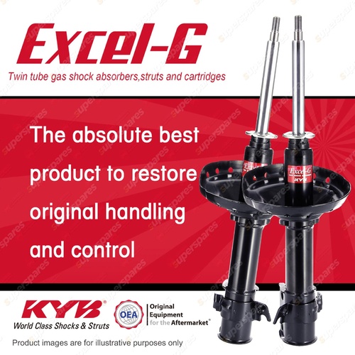 2x Front KYB Excel-G Shocks for Subaru Forester SH9 SHM SHH SHN SJ5 SJG SJ9