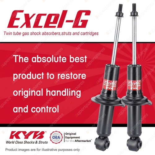 2x Rear KYB Excel-G Shock Absorbers for Subaru Liberty BE5 BE9 BH5 BH9 F4 AWD