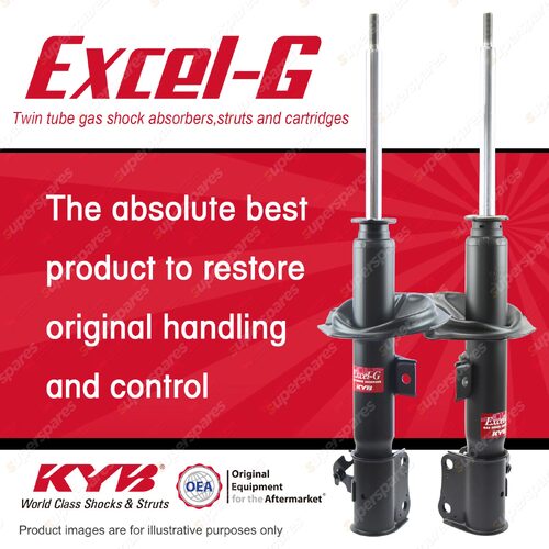 2x Front KYB Excel-G Strut Shock Absorbers for Suzuki Swift RS415 M15A 1.5 FWD