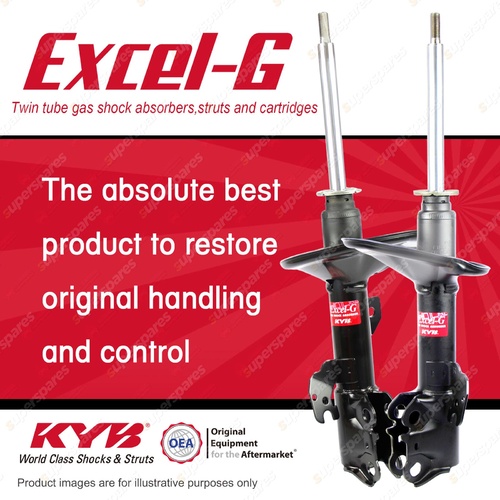2x Front KYB Excel-G Shock Absorbers for Toyota Aurion GSV40R Camry ACV40R