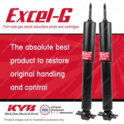 2x Front KYB Excel-G Shock Absorbers for Toyota Hilux YN LN RN 85R 86R 90R