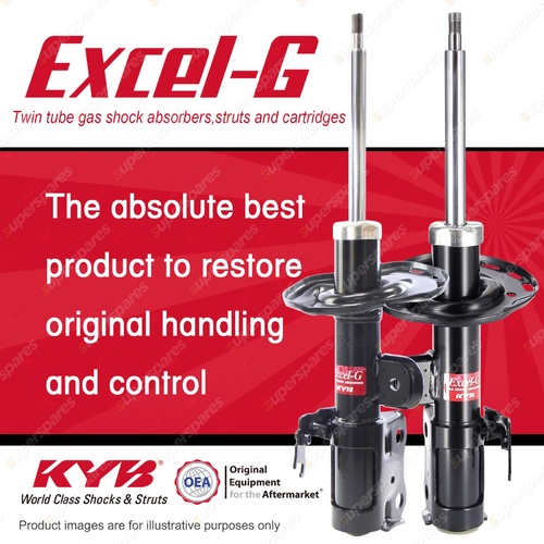 2x Front KYB Excel-G Strut Shock Absorbers for Toyota Prius ZVW30R Hybrid 1.8