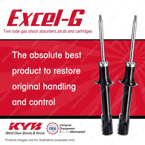 2x Front KYB Excel-G Strut Shock Absorbers for Daihatsu Sirion M301 1.3 FWD