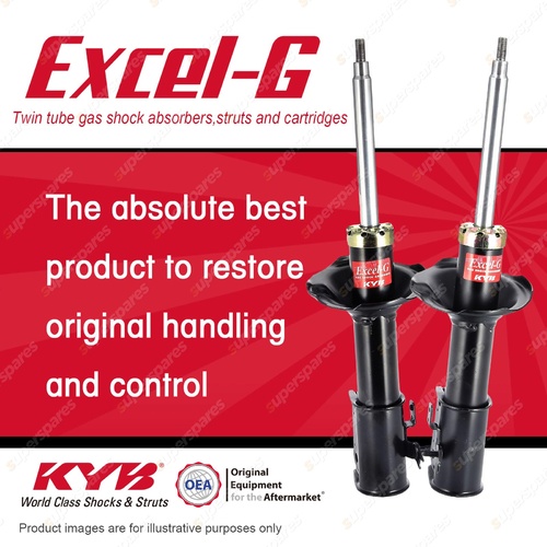 2x Front KYB Excel-G Strut Shock Absorbers for Daihatsu Terios J100G 1.3 4WD