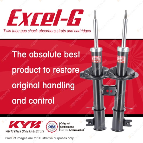 2x Front KYB Excel-G Strut Shock Absorbers for Suzuki SX4 RW420 17 Inch Wheels