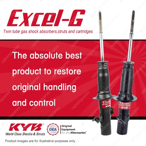 2x Front KYB Excel-G Shock Absorbers for Honda Accord CA5 Prelude BA4 BA5