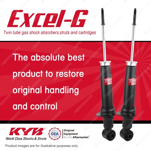2x Rear KYB Excel-G Shock Absorbers for Ford Explorer UZ 4WD V6 V8 06-08