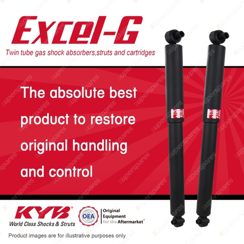 2x Rear KYB Excel-G Shock Absorbers for Ford Transit VM H9FB DT4 06-12