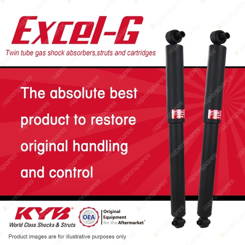 2 x Rear KYB Excel-G Shock Absorbers for Ford Transit VM H9FB DT4