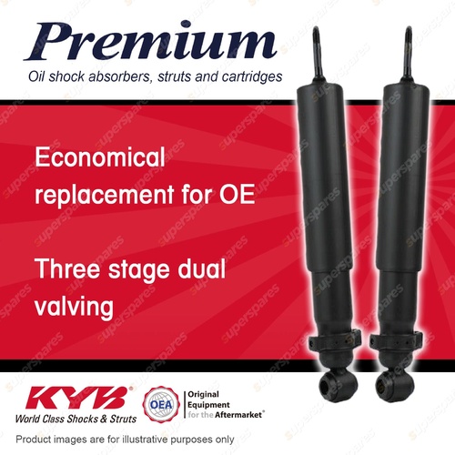 2x Front KYB Premium Shock Absorbers for Mitsubishi Fuso Canter FE84P FE85P