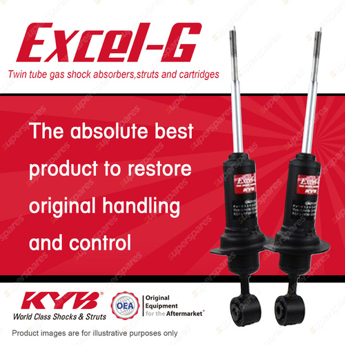 2x Front KYB Excel-G Shock Absorbers for Nissan Navara D40 Pathfinder R51 05-13