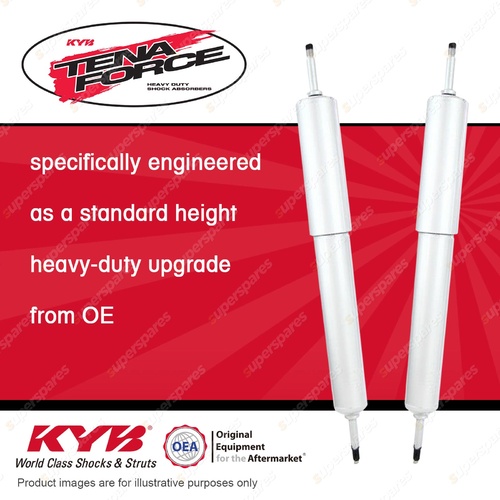 2x Front KYB Tena Force Shock Absorbers for Nissan Patrol GQ Y60 GU Y61