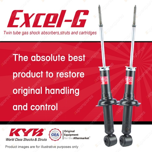 2x Rear KYB Excel-G Shocks for Mitsubishi OUTLANDER ZJ ZK ZL 10-15