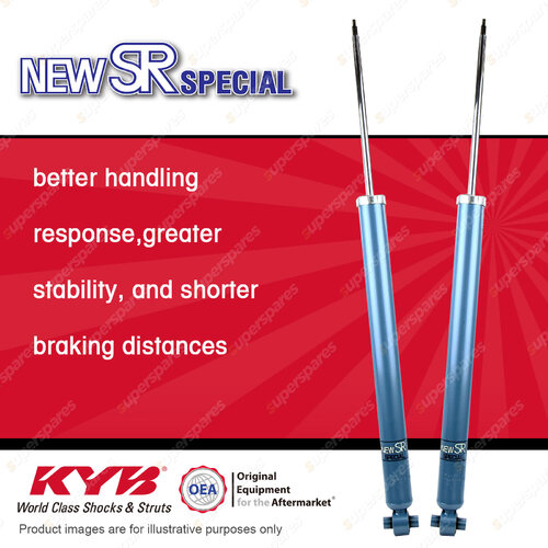 2x Rear KYB New SR Special Shock Absorbers for Suzuki SX4 RW420 2.0L 02/2010-On