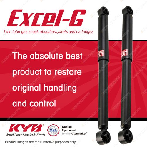 2x Rear KYB Excel-G Shock Absorbers for Ford Cortina MK1 MK2 RWD I4 1962-1970