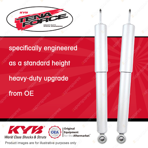 2 x Rear KYB Tena Force Shock Absorbers for Mazda BT-50 B30B 3.0L 4JJ3TCX 20-ON