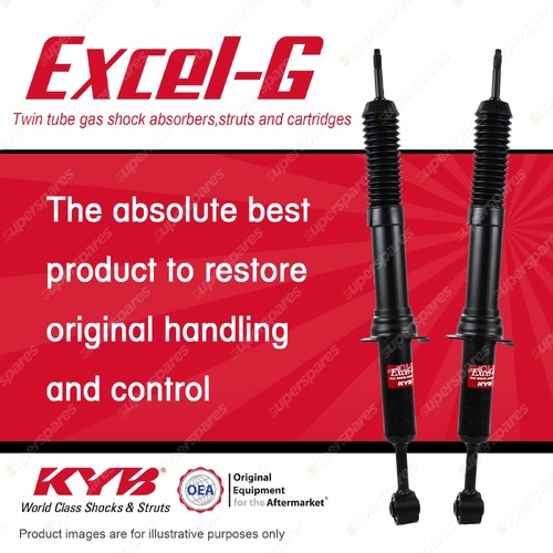 Front KYB Excel-G Shock Absorbers for Toyota Fortuner GUN156R 15-ON