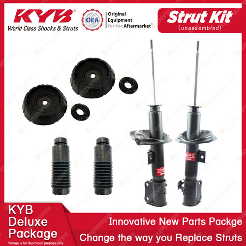 Front KYB Shock Absorbers Strut Mount Protection Kit for Suzuki Swift RS415 1.5L