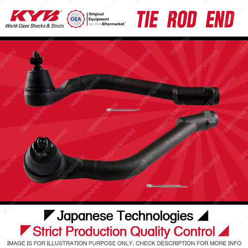 2 Pcs KYB Front Tie Rod Ends for Hyundai ix35 LM 2.0L 2.4L I4 Wagon 2010-2015