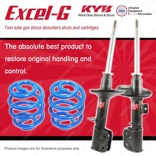 Front KYB EXCEL-G Shock Absorbers Super Low Coil for HOLDEN Commodore VZ