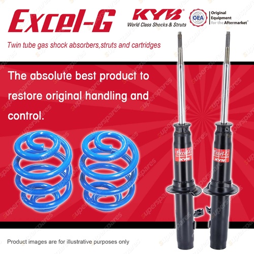 Front KYB EXCEL-G Shock Absorbers + Super Low Coil Springs for HONDA Civic EG EH
