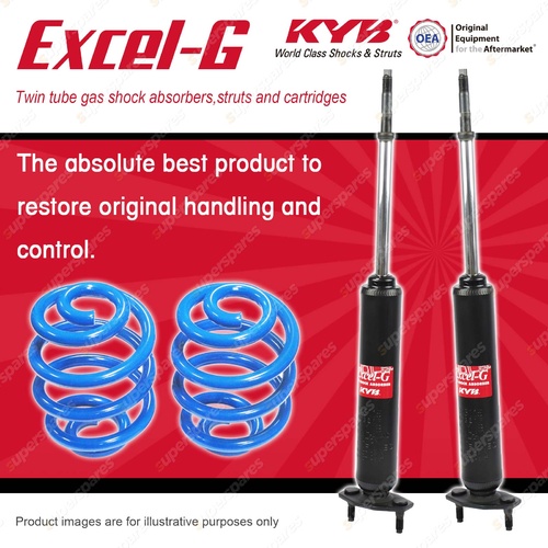 Front KYB EXCEL-G Shock Absorbers + Sport Low Coil Springs for FORD Falcon XE