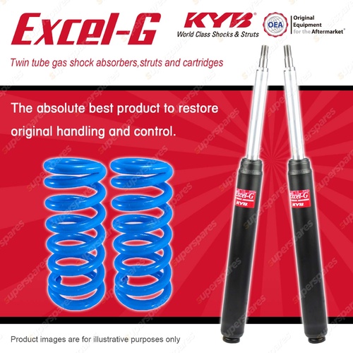 Front KYB EXCEL-G Shocks Sport Low Coil Springs for TOYOTA Celica ST184R ST185R