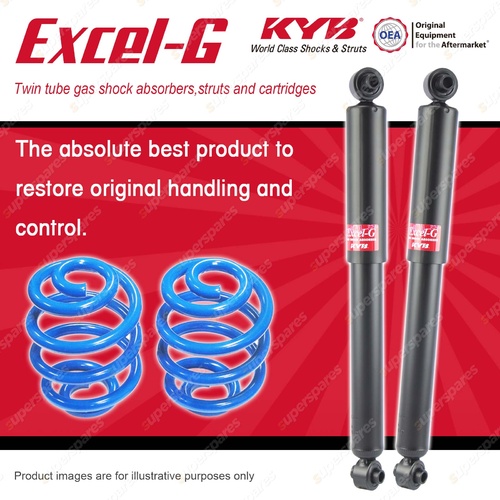Rear KYB EXCEL-G Shocks Sport Low Coil Springs for CHRYSLER PT Cruiser PG PT