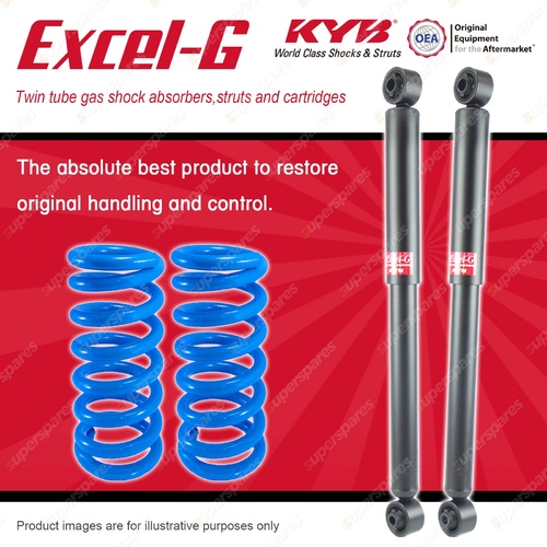 Rear KYB EXCEL-G Shock Absorbers + STD Coil Springs for NISSAN Pathfinder R50