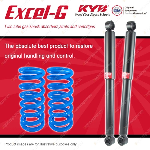 Rear KYB EXCEL-G Shock Absorbers Standard Coil Springs for FORD Maverick