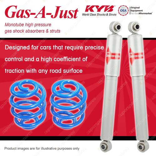 Rear KYB GAS-A-JUST Shocks Sport Low Coil for MERCEDES BENZ Vito 109 639