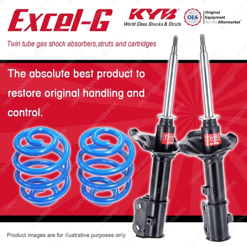 Front KYB Excel-G Shock Absorbers Sport Low Coil for Hyundai Excel X3 1994-1997