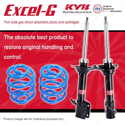 Rear KYB Excel-G Shock Absorbers Sport Low Coil for Subaru Impreza GG9 GGG 06-07
