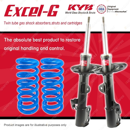 Front KYB Excel-G Shock Absorber Raised Coil for Toyota Kluger GSU45 Wagon 10-14