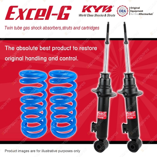 Front KYB Excel-G Shocks Standard Coil for Mitsubishi Challenger PB PC 09-On