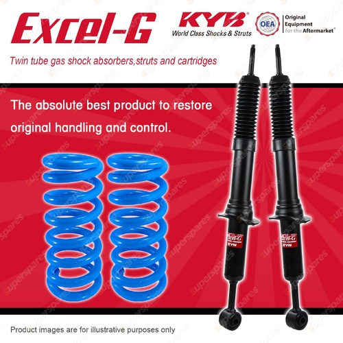 Front KYB Shocks HD Raised Coil for Toyota Hilux KUN26 GGN25 GGN25 Fortuner 4Cyl